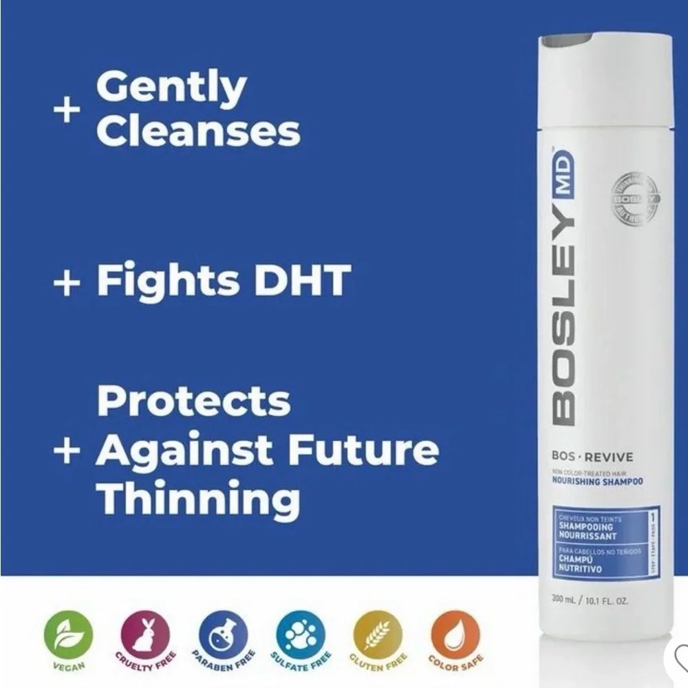 Bosley Revive Shampoo and Conditioner Set - Help Restore Thicker, fuller hair‎